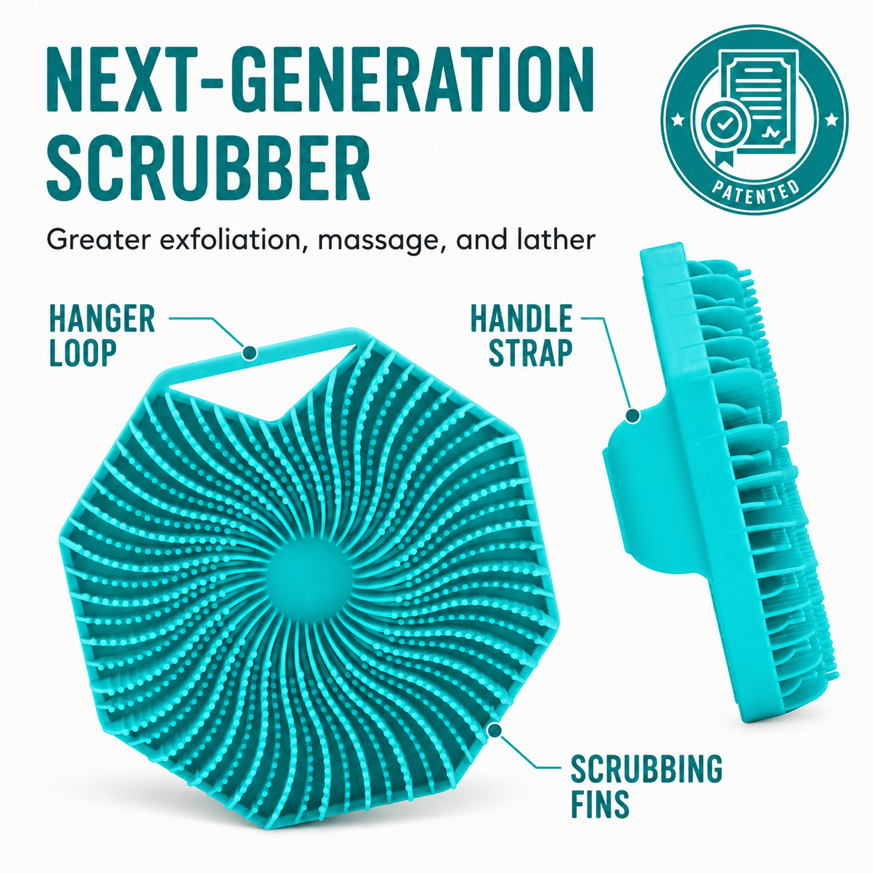 LUMOVA Body Scrubber