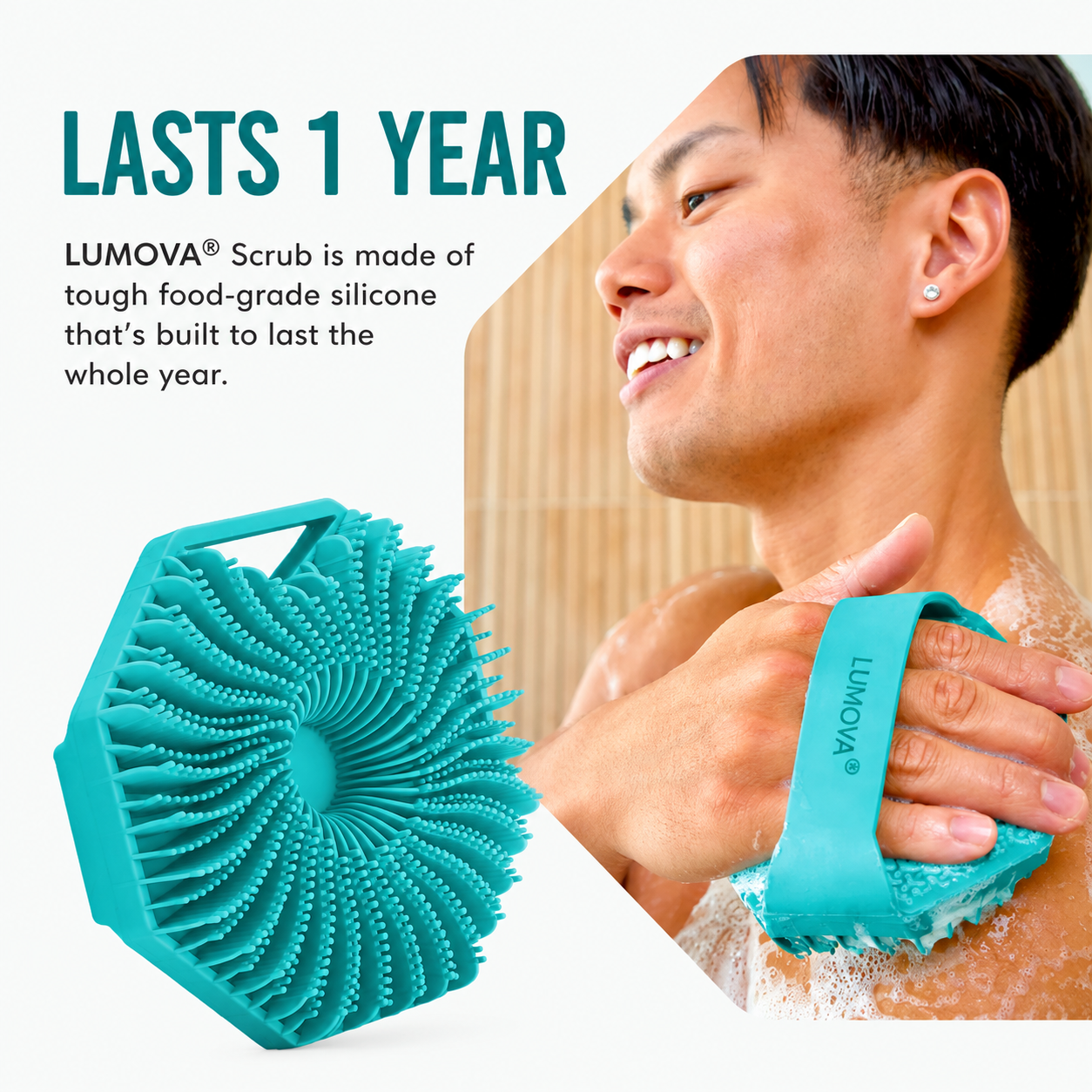 LUMOVA Body Scrubber